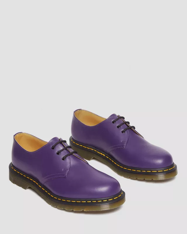 1461 Smooth Leather Oxford Shoes in Rich Purple | Dr. Martens