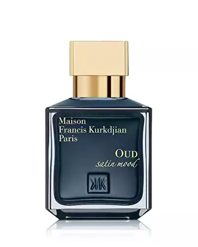 Maison Francis Kurkdjian Oud Satin Mood Eau De Parfum Spray, Vanilla Scented Amber Accord, 2.4 Fl Oz