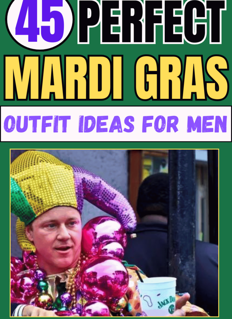 Mardi gras outfits for men