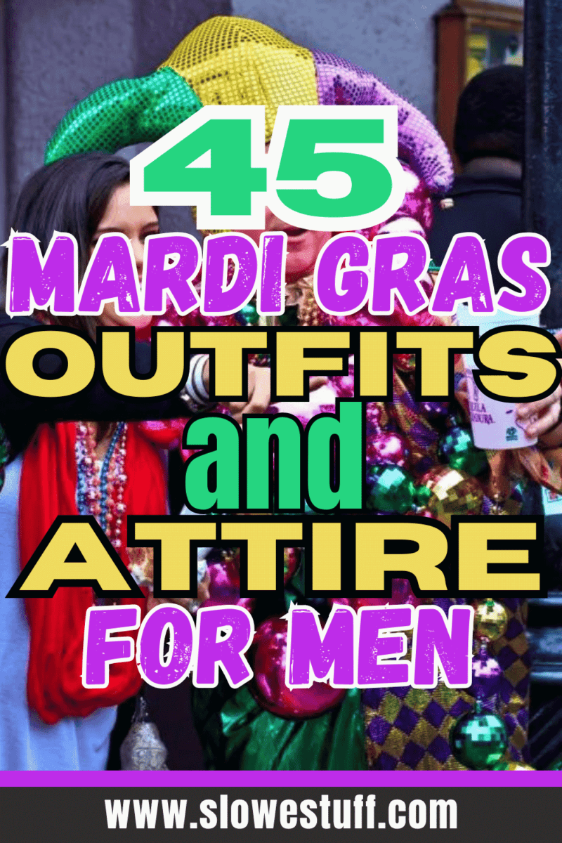 Mardi Gras Outfits For Men