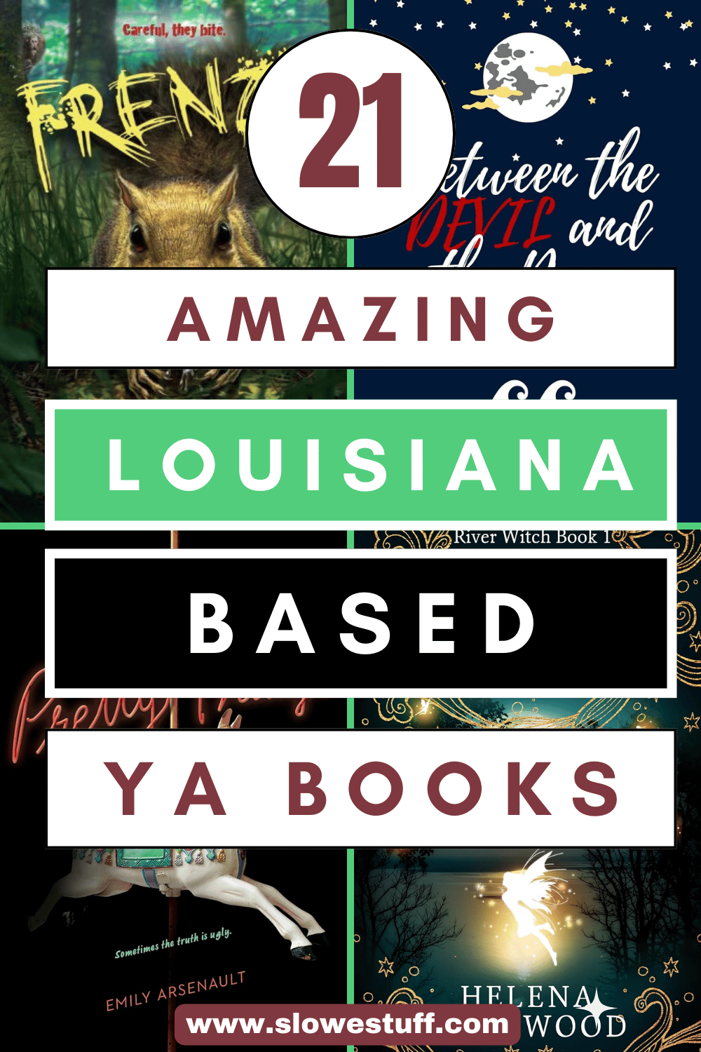 YA books set in Louisiana