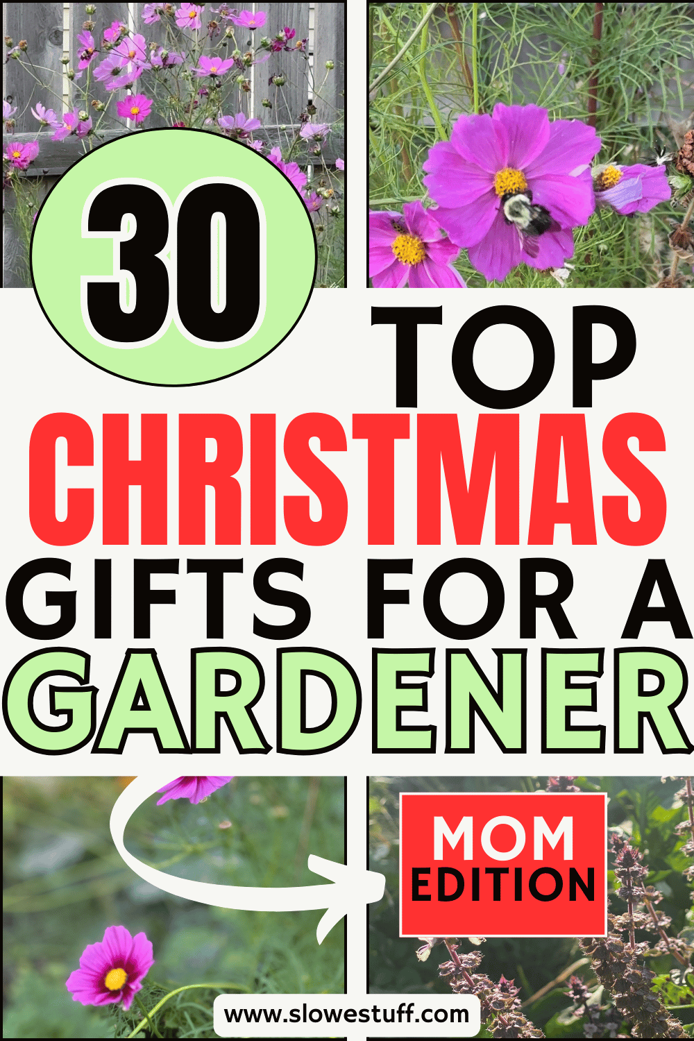 30 Best Christmas Gifts For Mom Who Loves Gardening - The Slowestuff Blog
