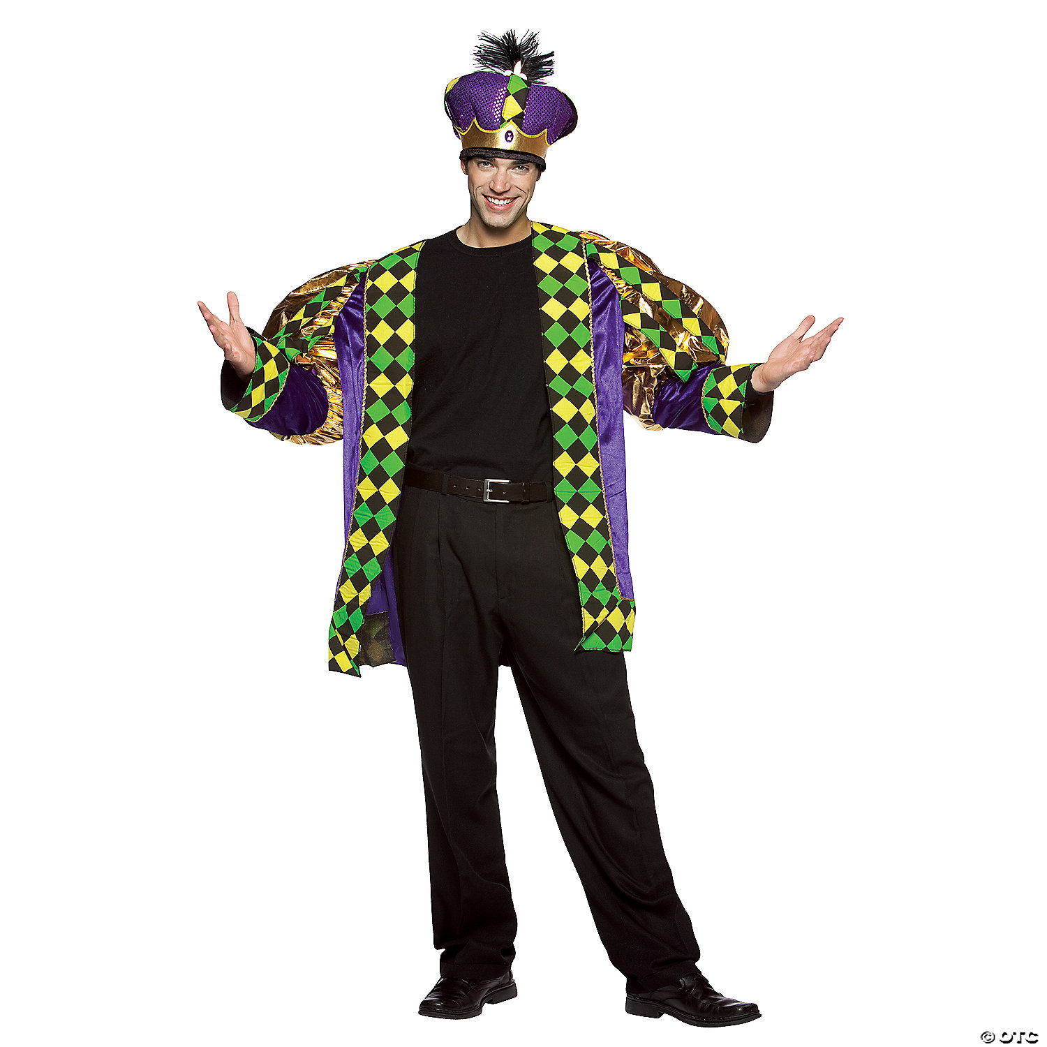 Men's Mardi Gras King Costume | Oriental Trading