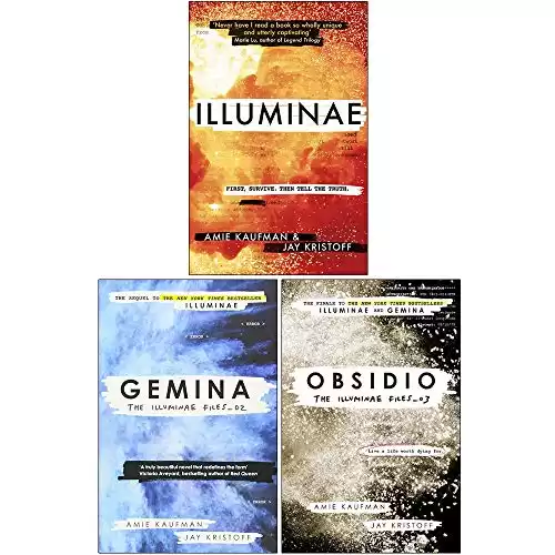 Illuminae Files Series Collection 3 Books Set By Jay Kristoff, Amie Kaufman (Illuminae, Gemina, Obsidio)