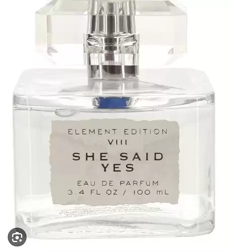 Generic Tru Fragrance Element Edition She Said Yes Eau De Parfum 3.4 Fl Oz 100ml - Womens Perfume Best Smelling Fragrance Vegan and Cruelty Free