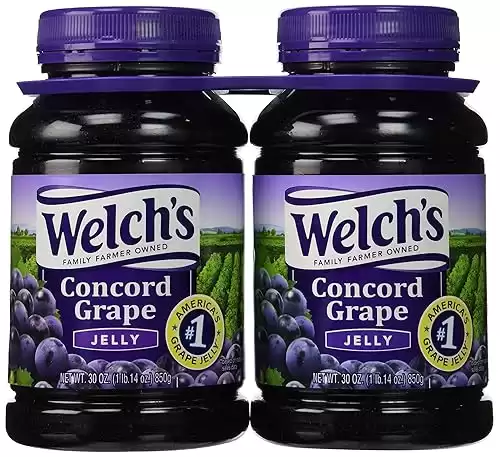 Welch's Concord Grape Jelly (30 Ounce, 2 Pack)