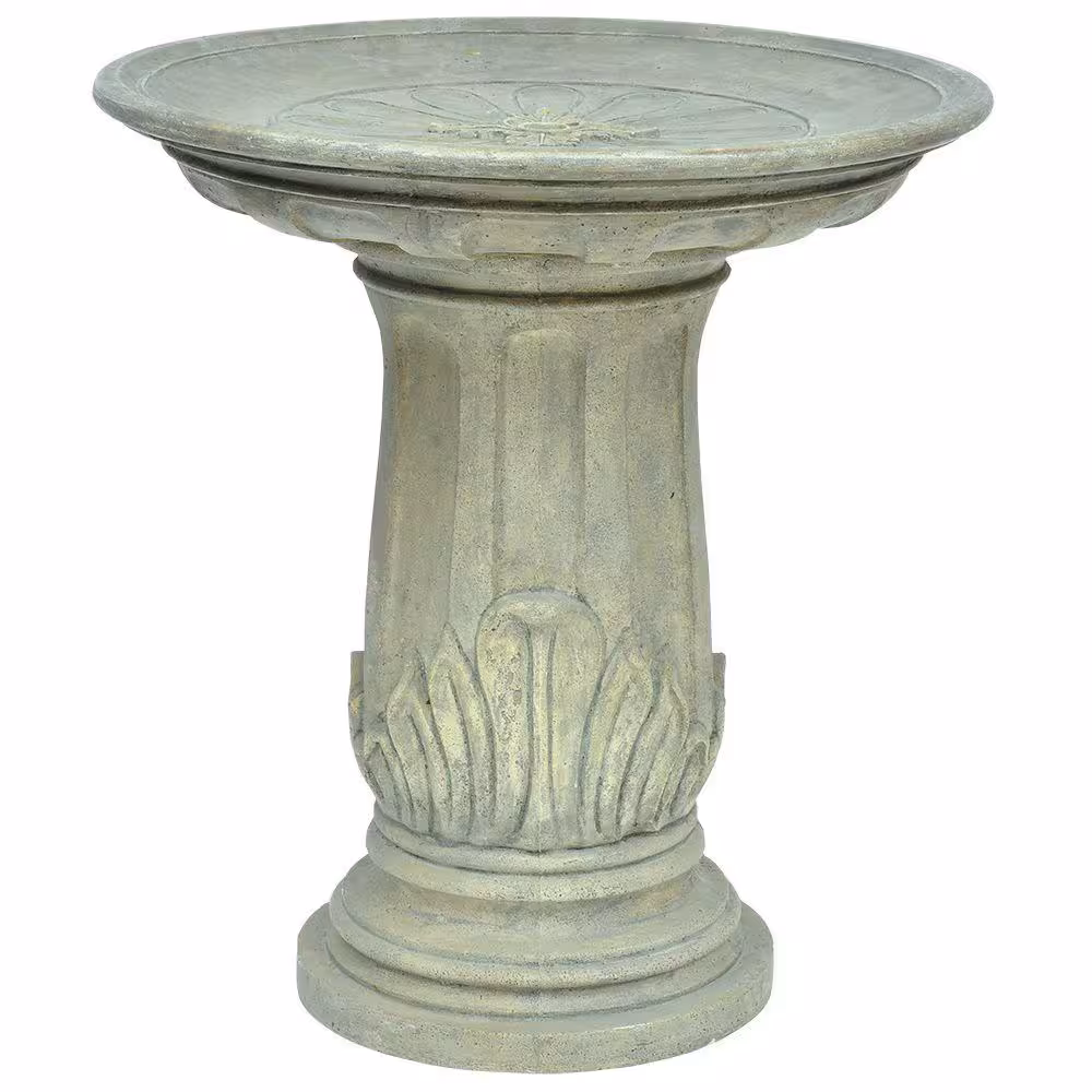 Faux Stone Bird Bath