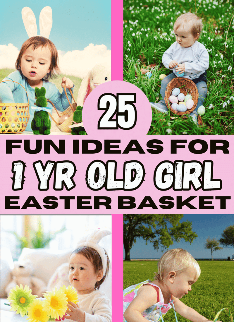 easter basket ideas for 1 year girl