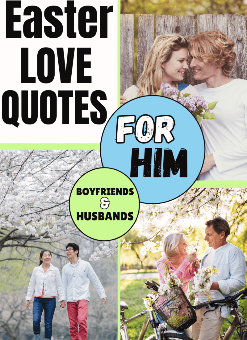 35 Epic Sweet Wishes & Easter Love Quotes for Him