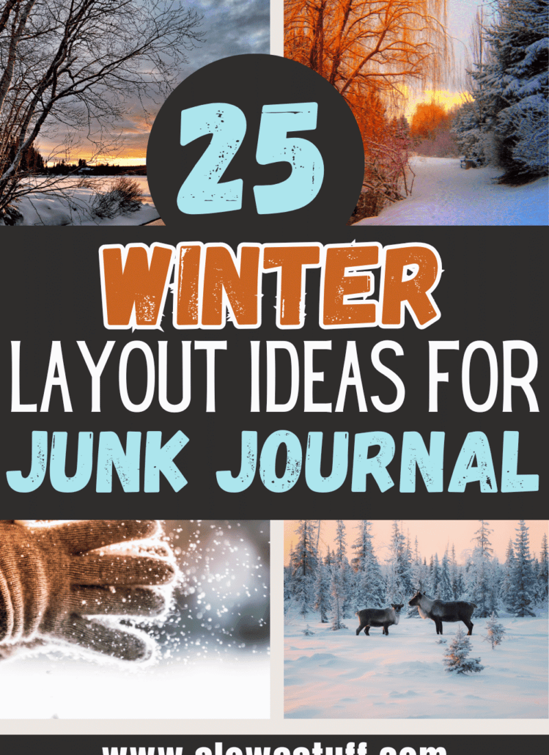 25 Snowy Scrapbook Ideas for Winter Hobby Scrapbooking
