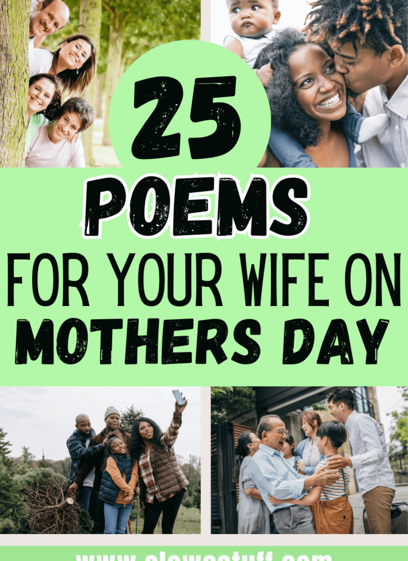 25 Best Mothers Day Poems from Husband That Wives Will Love