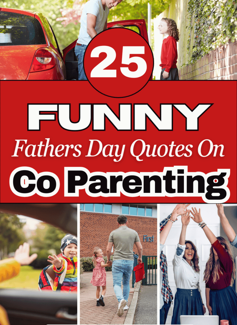 25 Funny Co Parenting Fathers Day Quotes for Your Ex