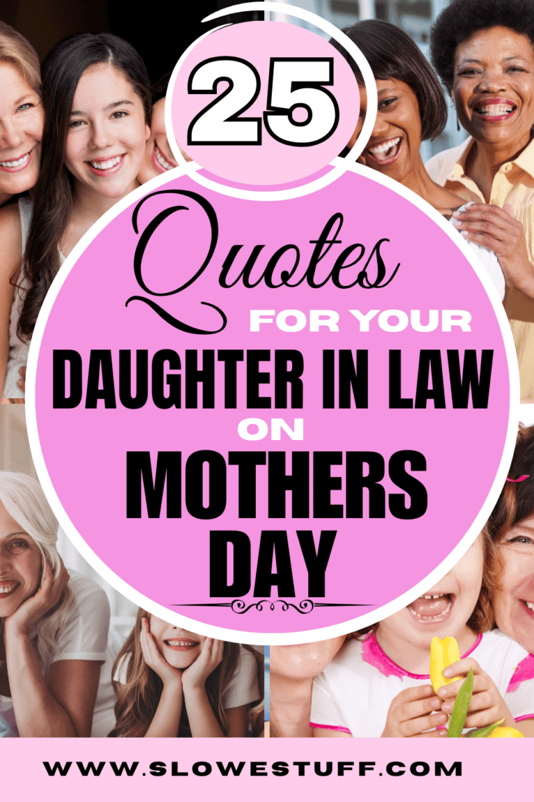 25 Best Daughter In Law Mothers Day Quotes & Messages - The Slowestuff Blog