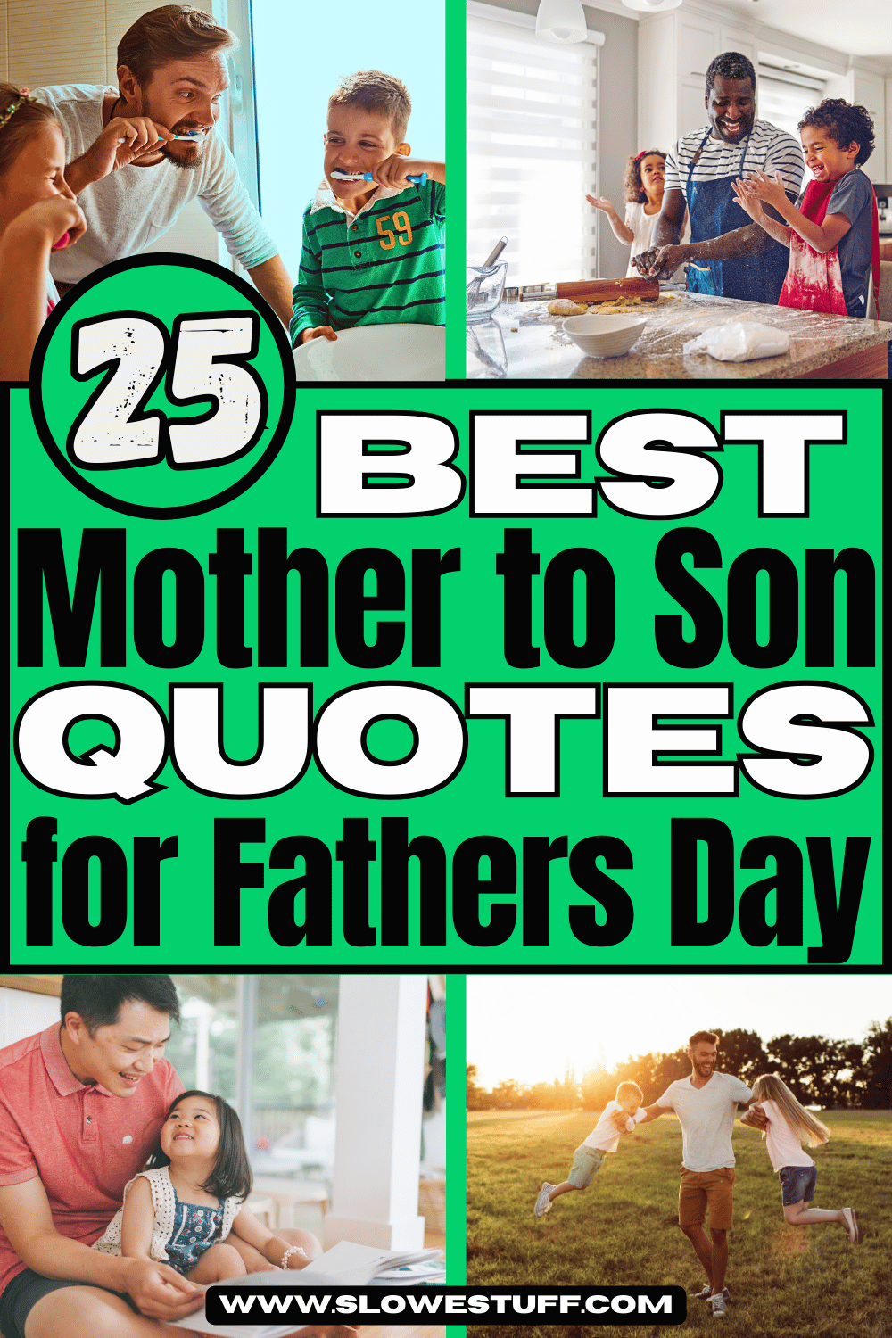 He's A Dad Now! 25 Fathers Day Quotes From Mother To Son - The Slowestuff  Blog, image size:1000x1500