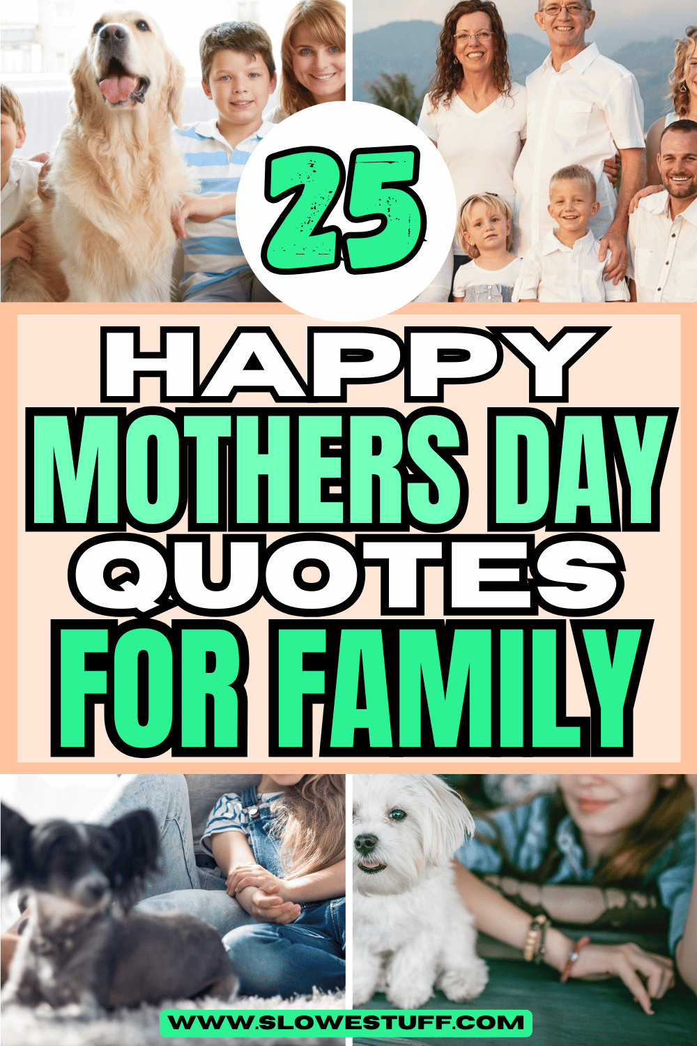 For all the Moms! 25 Happy Mothers Day Quotes for Family - The ...