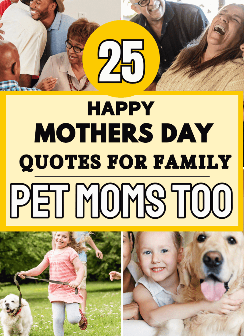 For all the Moms! 25 Happy Mothers Day Quotes for Family