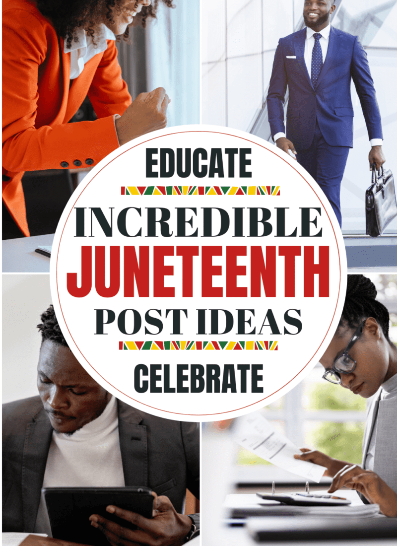 Educational Juneteenth Post Ideas to Teach & Inspire