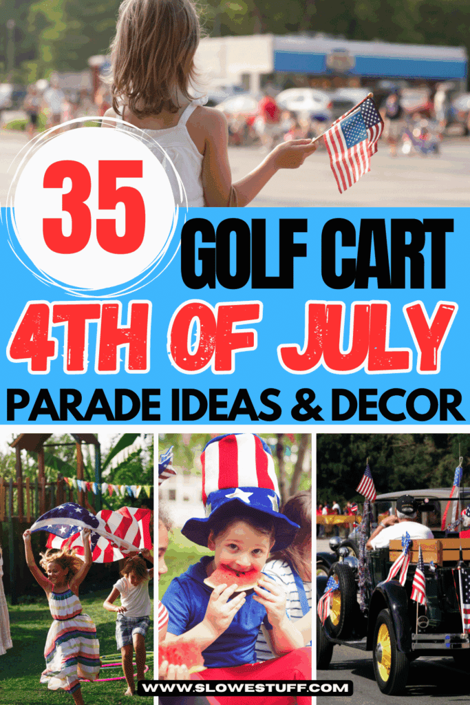 4th of July Golf Cart Parade Ideas