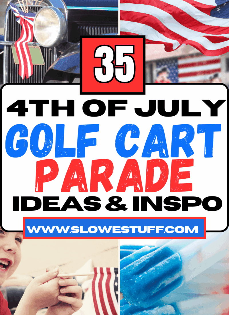 35 Wild Red White & Blue 4th of July Golf Cart Parade Ideas