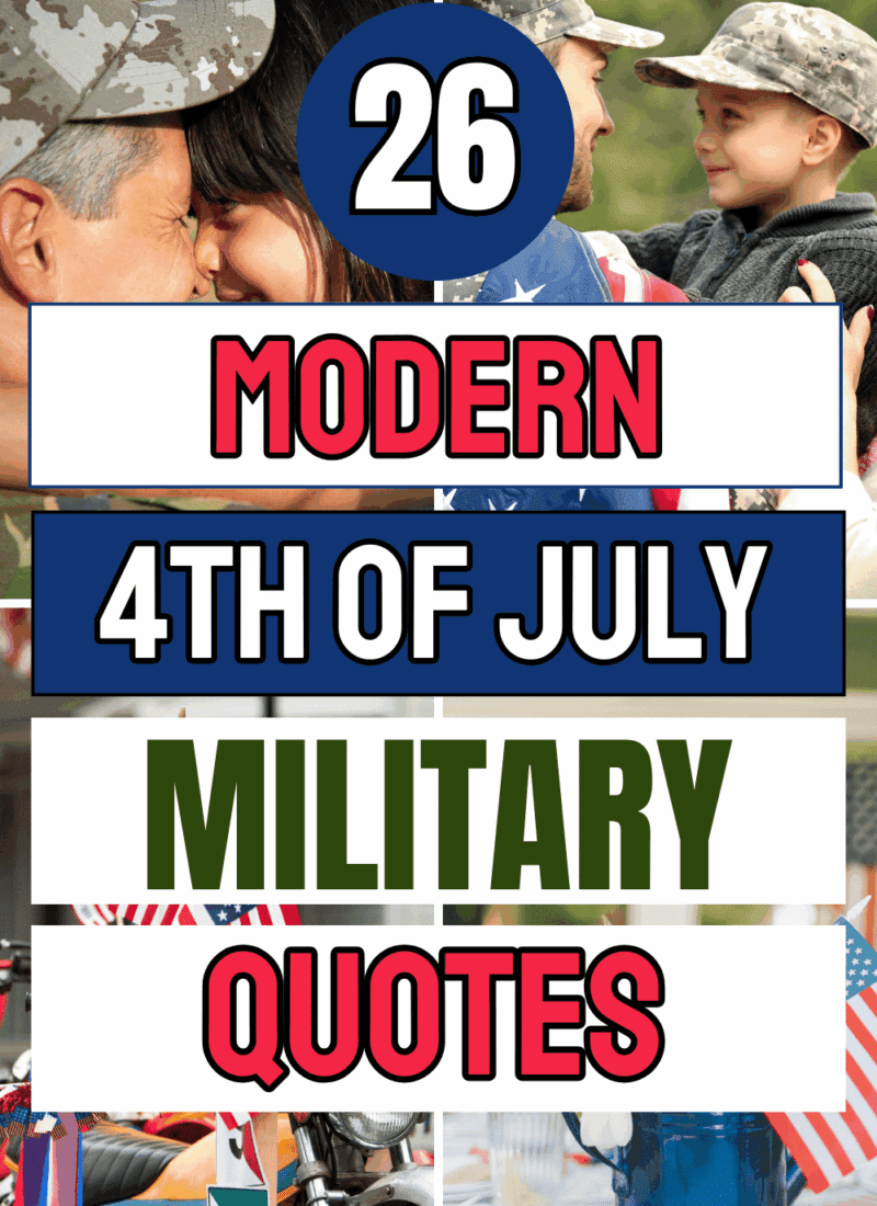 Rockets Red Glare – 25 Modern 4th of July Military Quotes