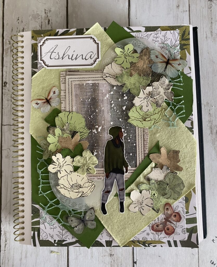 green scrapbook ideas