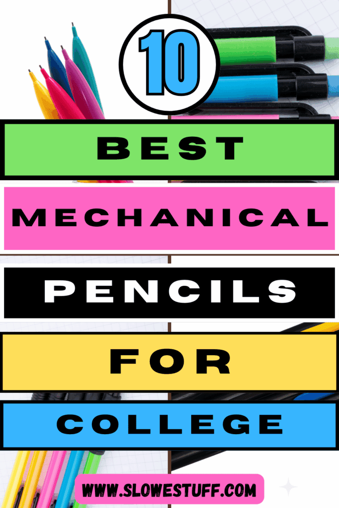 best mechanical pencils for college