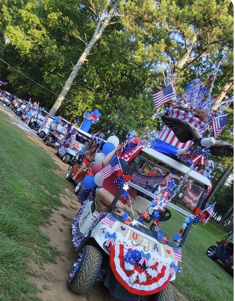 4th of July Golf Cart Parade Ideas