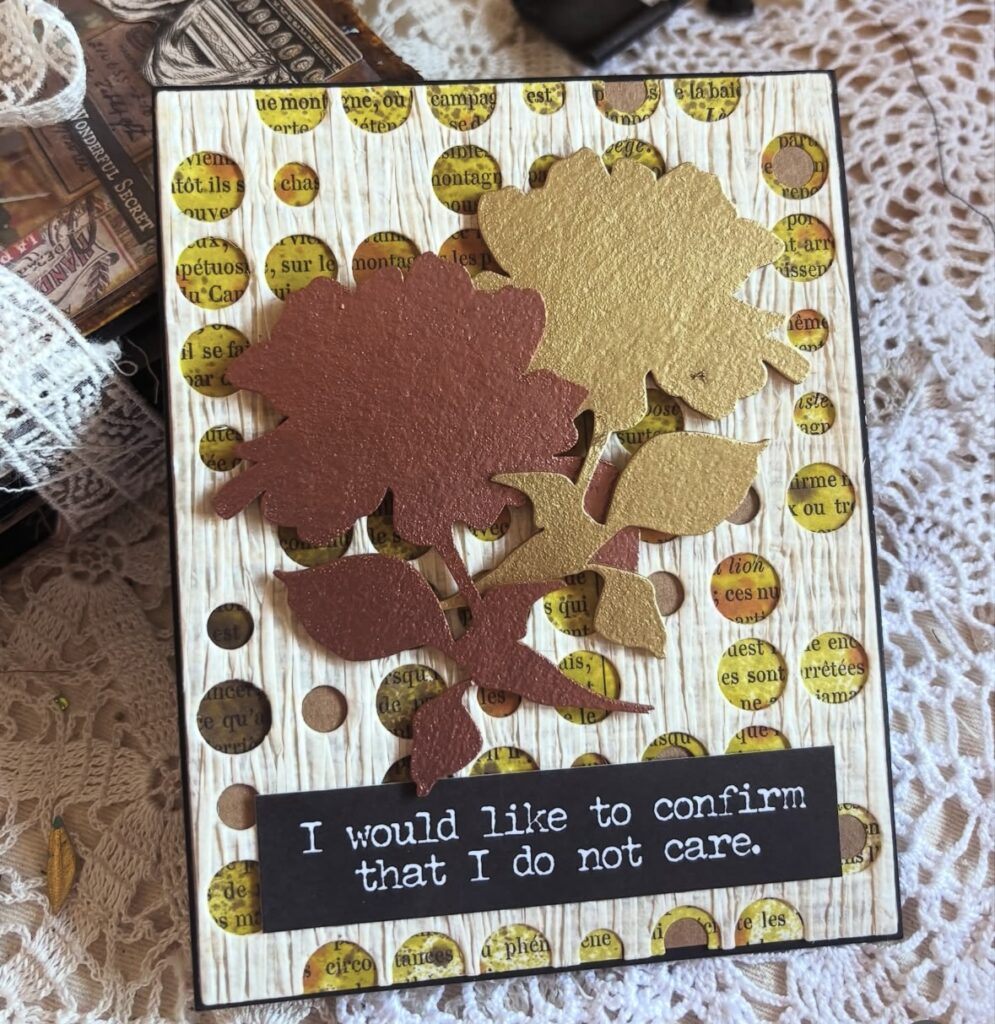 Creative neutral scrapbooking idea with modern textures, mixed ephemera, and soft beige accents. slowestuff.com