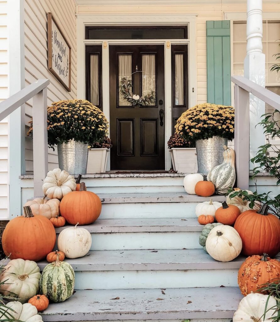 front porch decorating ideas for fall