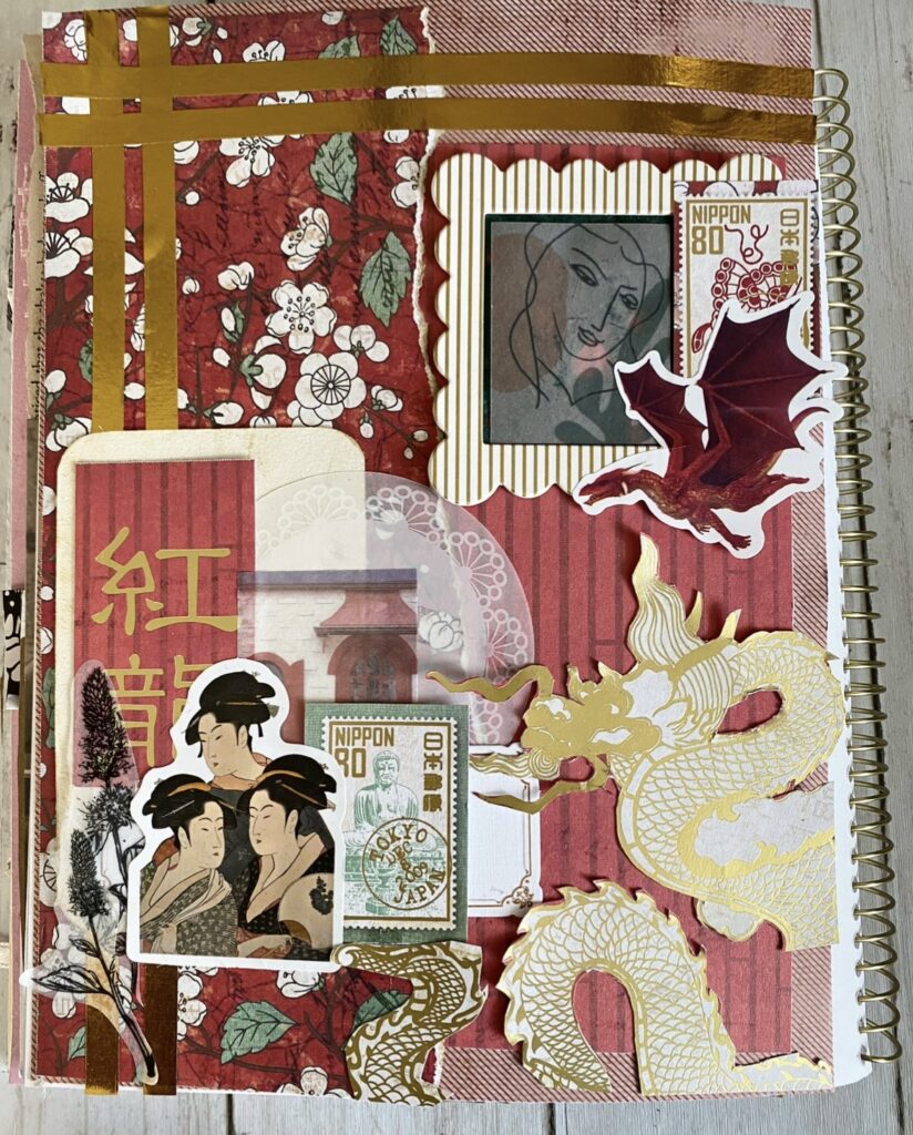 red Scrapbook Ideas