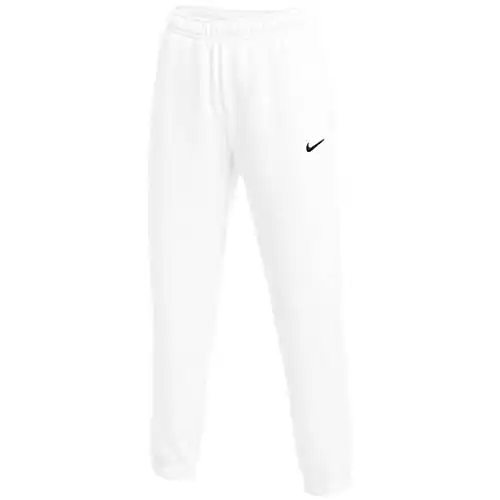 Nike Womens Club Fleece Jogger Sweatpants (White, Small)