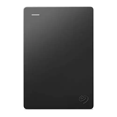 Seagate Portable 5TB External Hard Drive HDD USB 3.0 for PC, Mac, PS4, & Xbox 1-Year Rescue Service (STGX5000400), Black