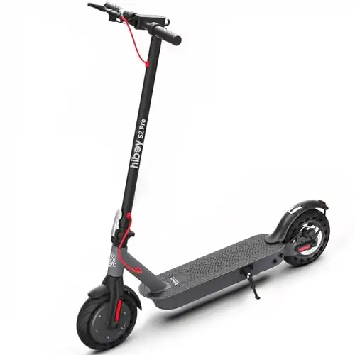 Hiboy S2 Pro Electric Scooter, 500W Motor, 10" Solid Tires, 25 Miles Range, 19 Mph Folding Commuter Electric Scooter for Adults
