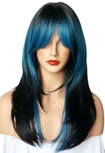 Billie Eilish Blue Hair Looks