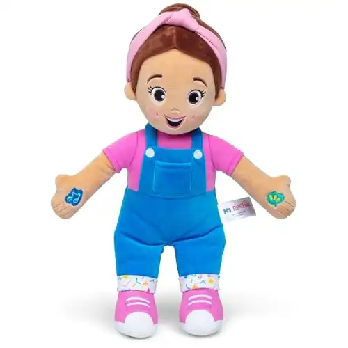 Ms. Rachel Official Speak & Sing Doll, 16 Tall Interactive Toy with 4 Songs & 16+ Phrases, Toddler Toys for Girls & Boys Ages 6 Months to 3+ Years