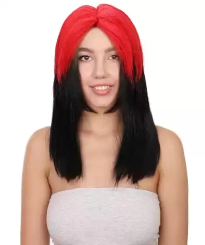 Billie Eilish Red & Black Hair Looks