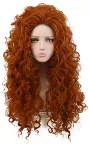 Chappell Roan Glorious Head Of Red Hair Wig