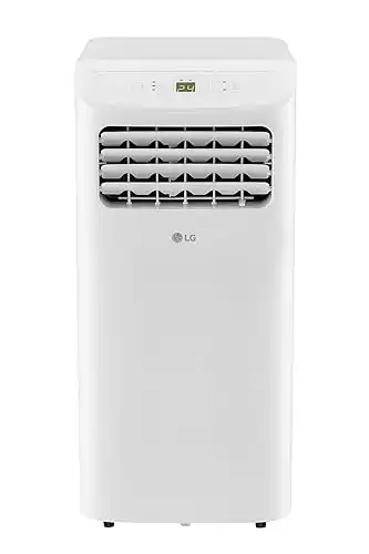 LG LP0524WFR Portable Air Conditioner w/Remote, Cools 150 Sq.Ft, Quiet Operation, 115V, 5,000 BTU (7700 ASHRAE), White