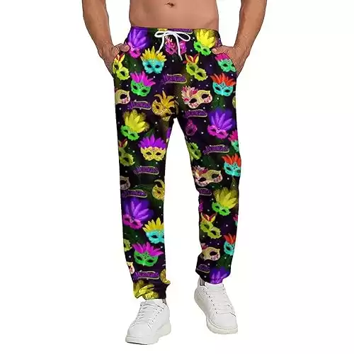 Mens Sweatpants Lounge Pants Comfy Jogger Pants Lightweight Casual Trousers with Pocket