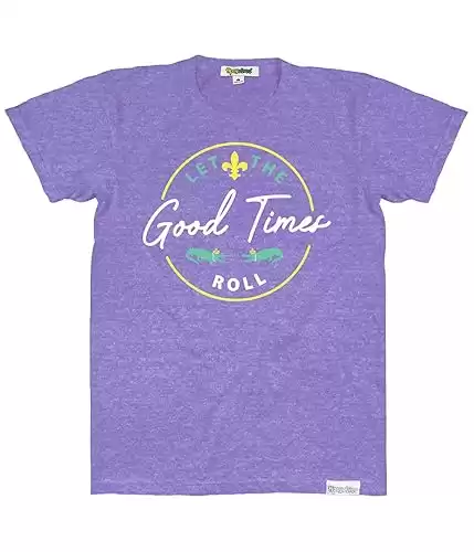 Tipsy Elves Mens T-Shirts for Mardi Gras Outfits and Parties with Fun and Loud Designs