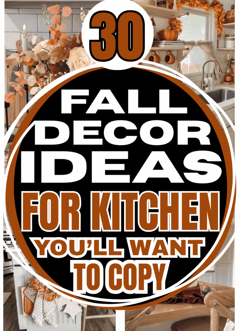 30 Fall Kitchen Decor Ideas To Welcome Autumn