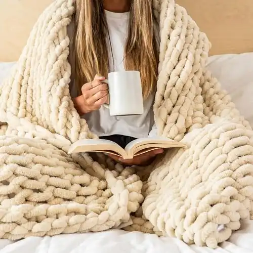 Chunky Knit Blanket