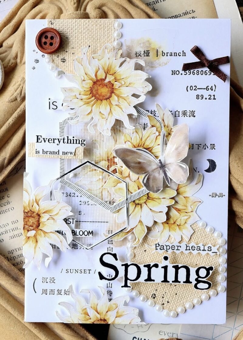 Spring Background Texture Scrapbook 25 Creative Spring Scrapbook Page Ideas & Layouts To Do Today - The ...