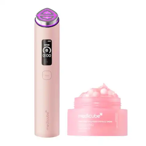 medicube PDRN 2X Glow Duo: PDRN Capsule Cream and Booster Pro X2 Pink