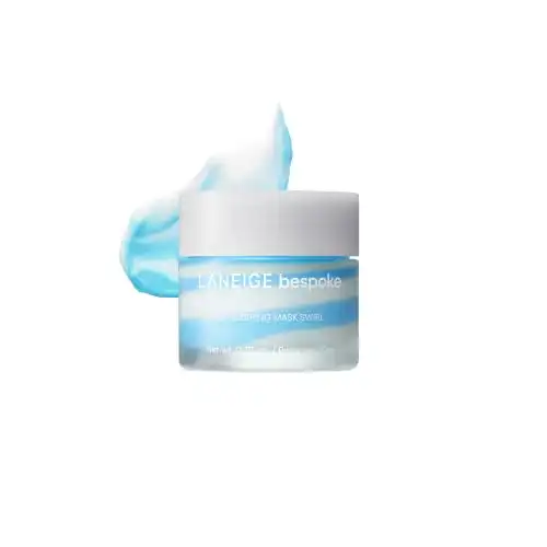 LANEIGE Bespoke Lip Sleeping Mask | Customized Hydrating Overnight Treatment | Vitamin C, Shea & Murumuru Seed Butter, Antioxidants | For Flaky, Dry Lips | Korean Skin Care
