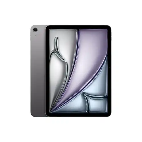 Apple iPad Air 11-inch (M4): Liquid Retina Display, 128GB, 12MP Front/Back Camera, Wi-Fi 7 with Apple N1, Touch ID, All-Day Battery Life Space Gray