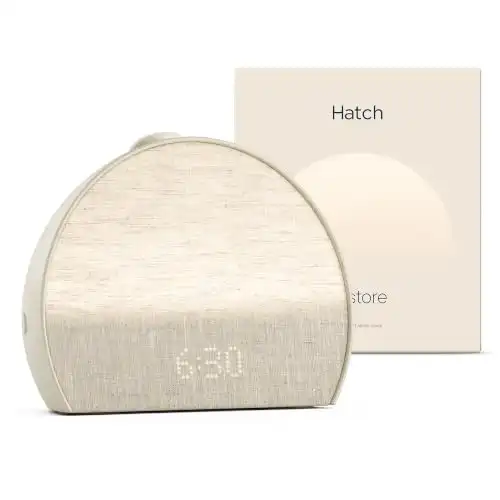 Hatch Restore 3 | Science-Backed Sleep Audio, Circadian Lighting (Putty)