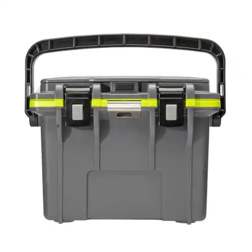 Pelican 14 Quart Personal Lunch Box Cooler (Dark Gray/Green)