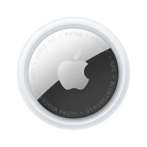 Apple AirTag (2nd Generation): Tracker for Keychain, Wallet, and More; Locator with Sound; Simple One-Tap Setup with iPhone or iPad; Key Finder with up to 1.5X Precision Finding Range