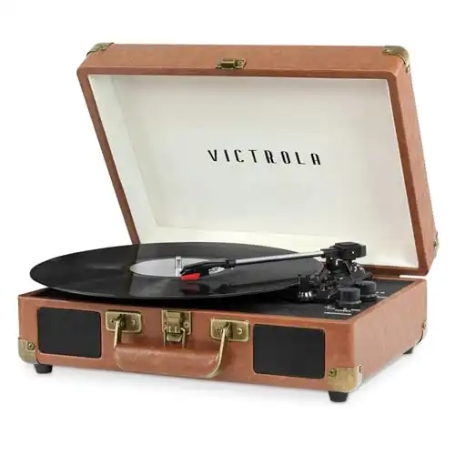 Victrola Journey - Bluetooth Case Record Player - Brown